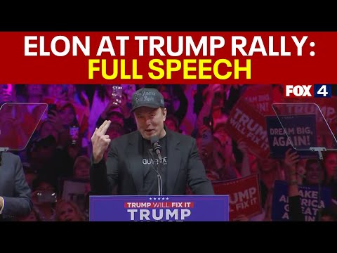 Elon Musk at NYC Trump Rally: FULL SPEECH