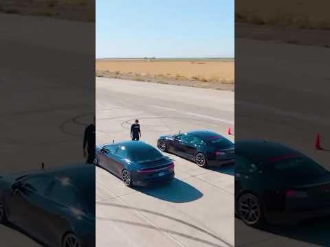 Tesla Plaid vs Lucid Sapphire, the most requested Drags race ever 👀