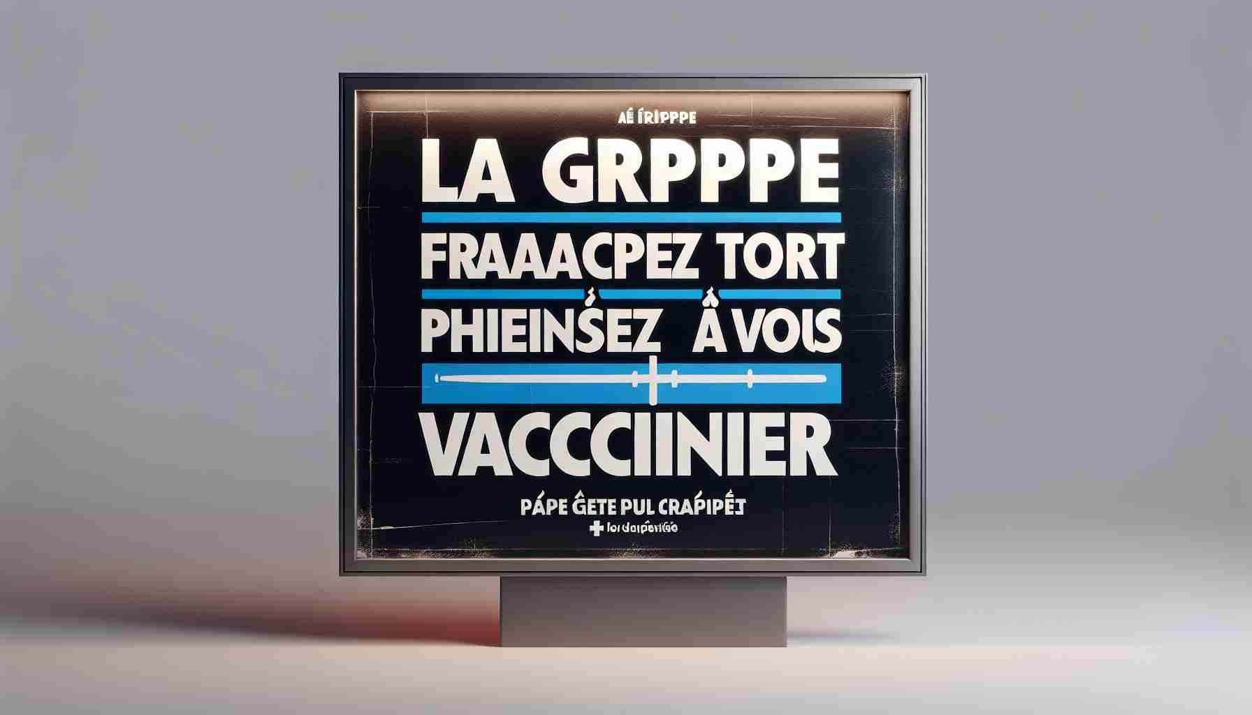 Urgent : La Grippe Frappe Fort, Pensez à Vous Vacciner !